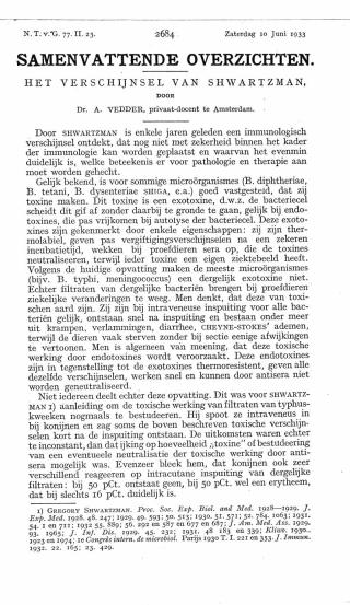 Eerste pagina van het artikel zoals het is gepubliceerd in het tijdschrift