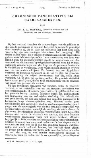 Eerste pagina van het artikel zoals het is gepubliceerd in het tijdschrift