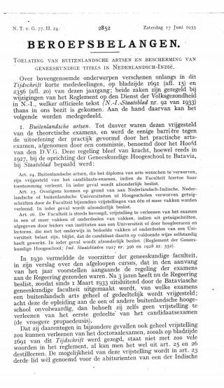 Eerste pagina van het artikel zoals het is gepubliceerd in het tijdschrift