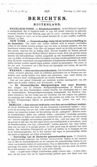 Eerste pagina van het artikel zoals het is gepubliceerd in het tijdschrift