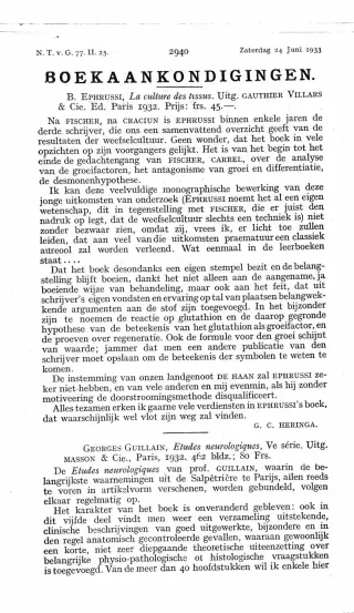 Eerste pagina van het artikel zoals het is gepubliceerd in het tijdschrift