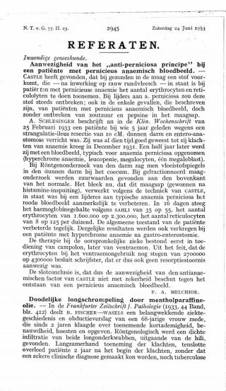 Eerste pagina van het artikel zoals het is gepubliceerd in het tijdschrift