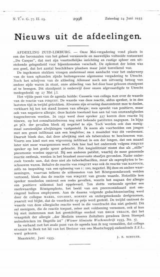 Eerste pagina van het artikel zoals het is gepubliceerd in het tijdschrift