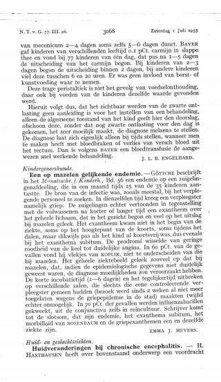 Eerste pagina van het artikel zoals het is gepubliceerd in het tijdschrift