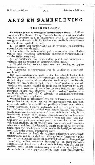 Eerste pagina van het artikel zoals het is gepubliceerd in het tijdschrift