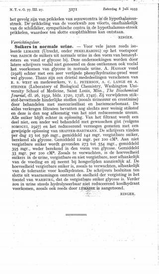 Eerste pagina van het artikel zoals het is gepubliceerd in het tijdschrift