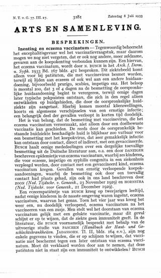 Eerste pagina van het artikel zoals het is gepubliceerd in het tijdschrift