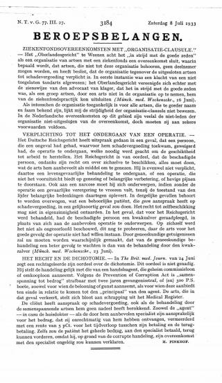 Eerste pagina van het artikel zoals het is gepubliceerd in het tijdschrift