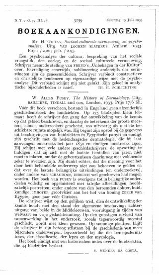Eerste pagina van het artikel zoals het is gepubliceerd in het tijdschrift
