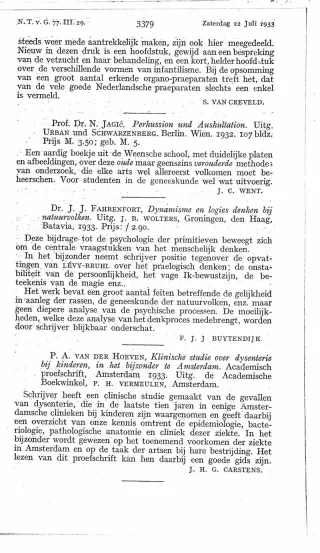 Eerste pagina van het artikel zoals het is gepubliceerd in het tijdschrift