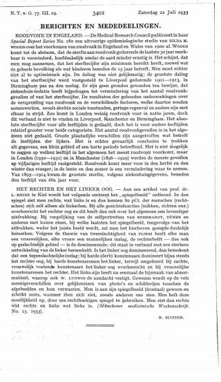 Eerste pagina van het artikel zoals het is gepubliceerd in het tijdschrift