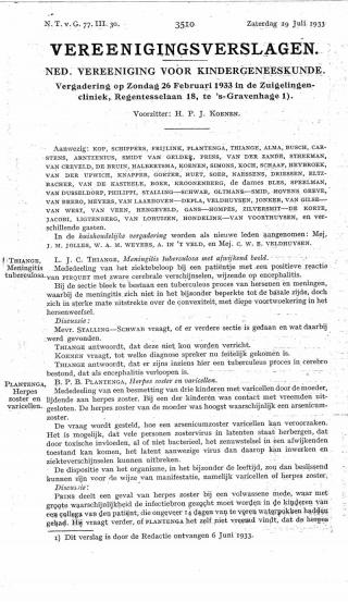 Eerste pagina van het artikel zoals het is gepubliceerd in het tijdschrift