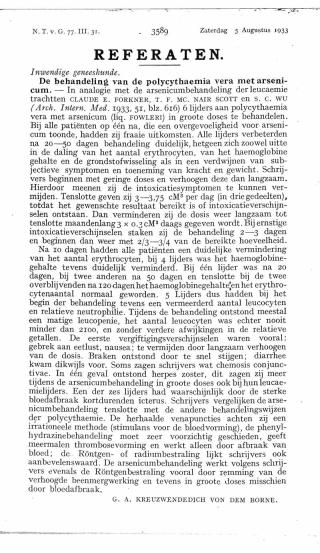 Eerste pagina van het artikel zoals het is gepubliceerd in het tijdschrift