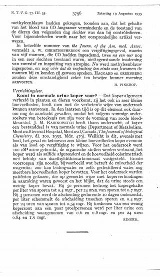 Eerste pagina van het artikel zoals het is gepubliceerd in het tijdschrift