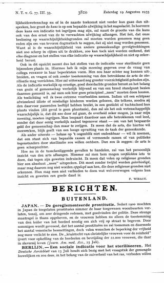 Eerste pagina van het artikel zoals het is gepubliceerd in het tijdschrift