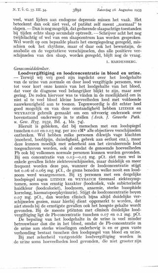 Eerste pagina van het artikel zoals het is gepubliceerd in het tijdschrift