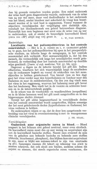 Eerste pagina van het artikel zoals het is gepubliceerd in het tijdschrift