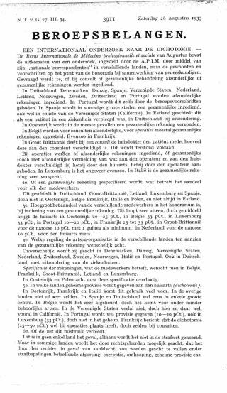 Eerste pagina van het artikel zoals het is gepubliceerd in het tijdschrift