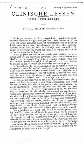 Eerste pagina van het artikel zoals het is gepubliceerd in het tijdschrift