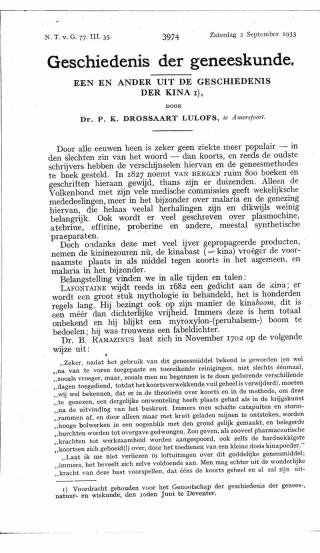 Eerste pagina van het artikel zoals het is gepubliceerd in het tijdschrift