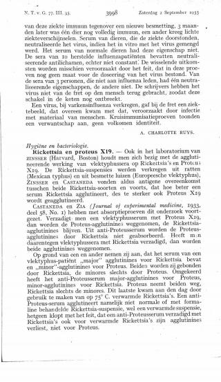 Eerste pagina van het artikel zoals het is gepubliceerd in het tijdschrift