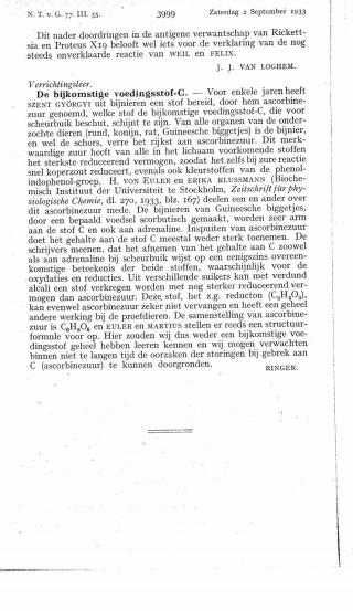 Eerste pagina van het artikel zoals het is gepubliceerd in het tijdschrift