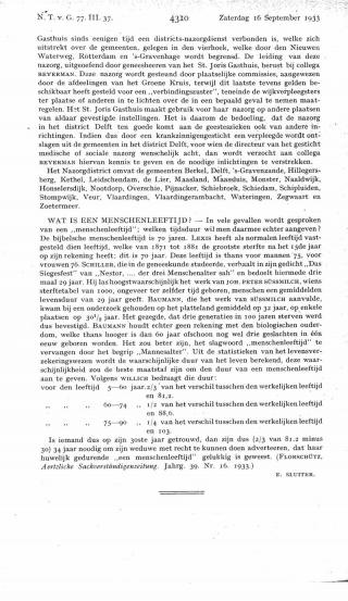 Eerste pagina van het artikel zoals het is gepubliceerd in het tijdschrift