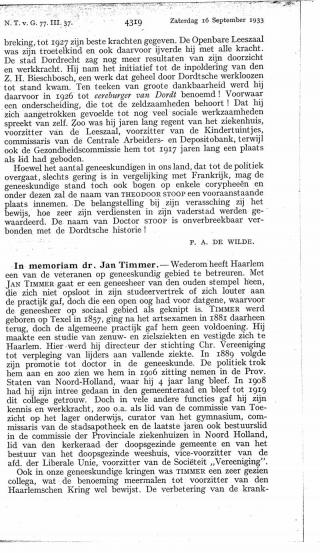 Eerste pagina van het artikel zoals het is gepubliceerd in het tijdschrift