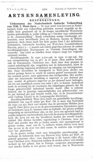 Eerste pagina van het artikel zoals het is gepubliceerd in het tijdschrift