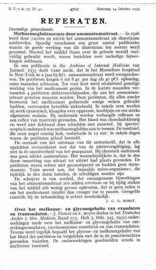 Eerste pagina van het artikel zoals het is gepubliceerd in het tijdschrift