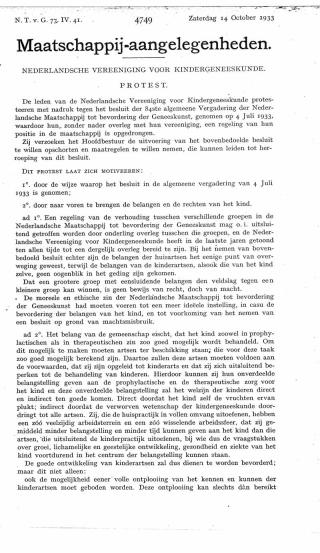 Eerste pagina van het artikel zoals het is gepubliceerd in het tijdschrift