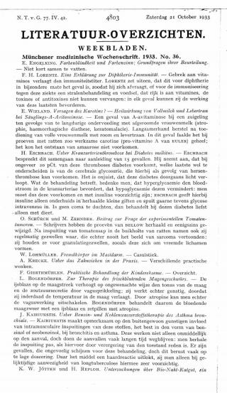 Eerste pagina van het artikel zoals het is gepubliceerd in het tijdschrift