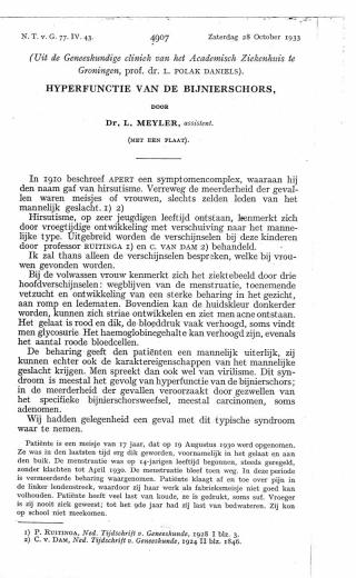 Eerste pagina van het artikel zoals het is gepubliceerd in het tijdschrift