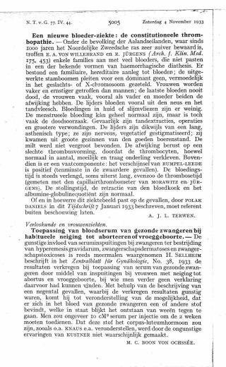 Eerste pagina van het artikel zoals het is gepubliceerd in het tijdschrift