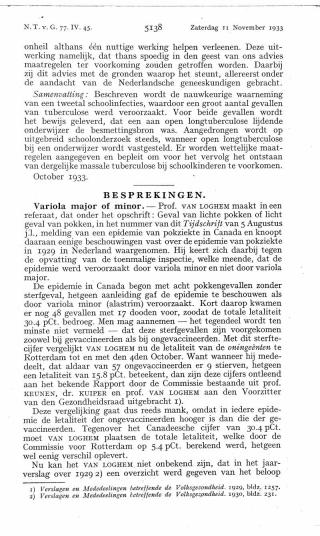 Eerste pagina van het artikel zoals het is gepubliceerd in het tijdschrift