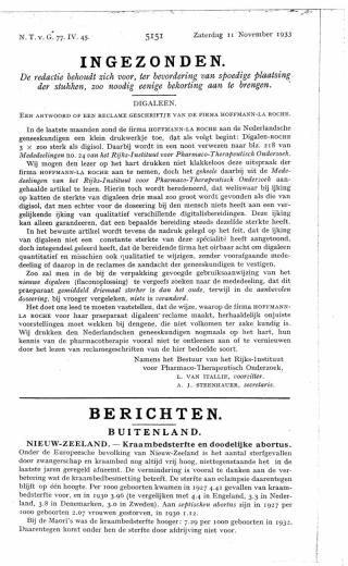 Eerste pagina van het artikel zoals het is gepubliceerd in het tijdschrift