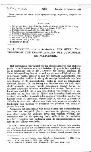 Eerste pagina van het artikel zoals het is gepubliceerd in het tijdschrift