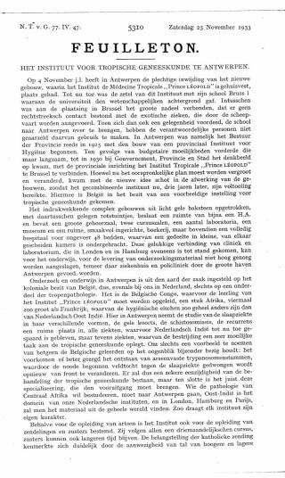 Eerste pagina van het artikel zoals het is gepubliceerd in het tijdschrift