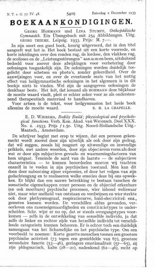 Eerste pagina van het artikel zoals het is gepubliceerd in het tijdschrift