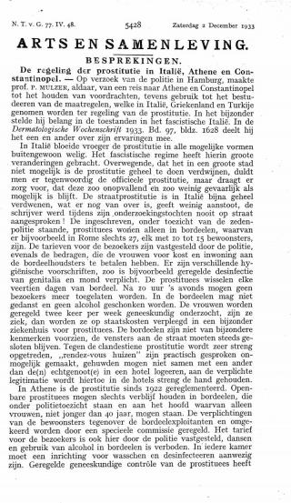 Eerste pagina van het artikel zoals het is gepubliceerd in het tijdschrift