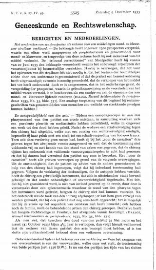 Eerste pagina van het artikel zoals het is gepubliceerd in het tijdschrift