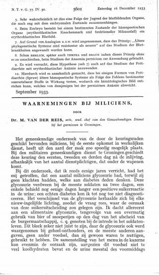 Eerste pagina van het artikel zoals het is gepubliceerd in het tijdschrift