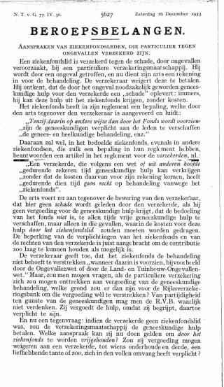 Eerste pagina van het artikel zoals het is gepubliceerd in het tijdschrift