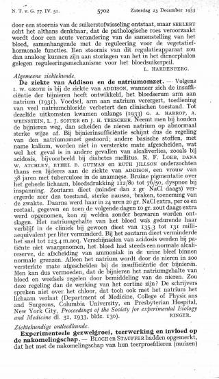 Eerste pagina van het artikel zoals het is gepubliceerd in het tijdschrift