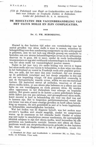 Eerste pagina van het artikel zoals het is gepubliceerd in het tijdschrift