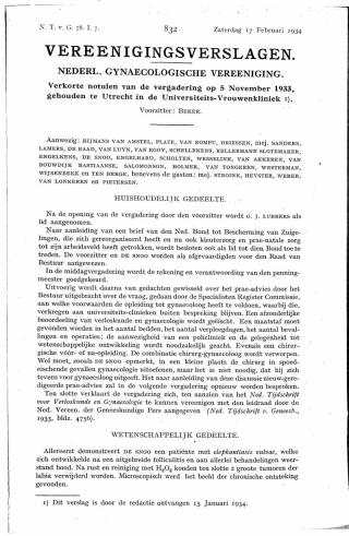 Eerste pagina van het artikel zoals het is gepubliceerd in het tijdschrift