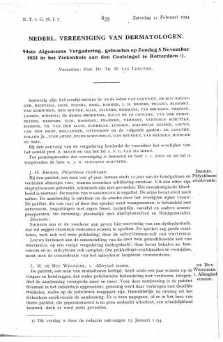 Eerste pagina van het artikel zoals het is gepubliceerd in het tijdschrift