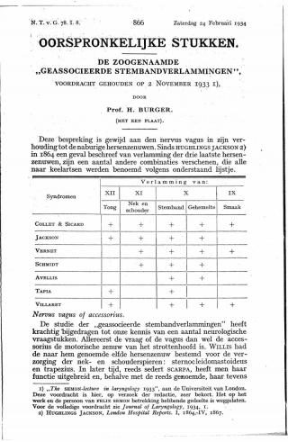 Eerste pagina van het artikel zoals het is gepubliceerd in het tijdschrift