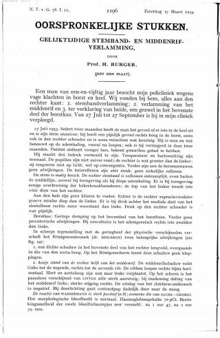 Eerste pagina van het artikel zoals het is gepubliceerd in het tijdschrift