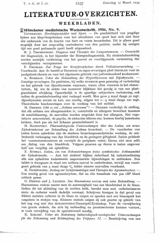 Eerste pagina van het artikel zoals het is gepubliceerd in het tijdschrift